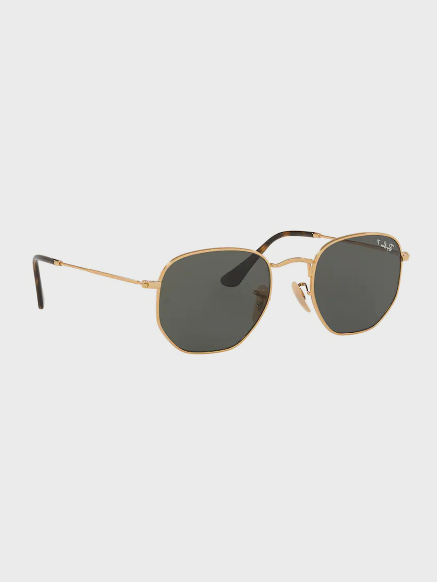 Óculos de Sol RAY BAN Hexagonal Polarizado RB 3548-NL 001/58 51 21 145 3N