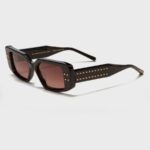 Óculos de Sol VALENTINO V- CINQUE VLS - 108A BLK - GLD