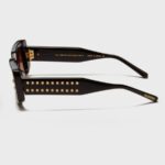 Óculos de Sol VALENTINO V- CINQUE VLS - 108A BLK - GLD