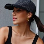 Boné Eyecap FENDI FE 40022U 01C