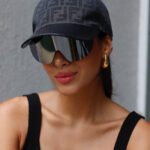 Boné Eyecap FENDI FE 40022U 01C
