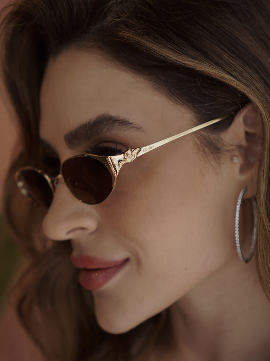 Óculos de Sol CARTIER Panthère CT0630S 002