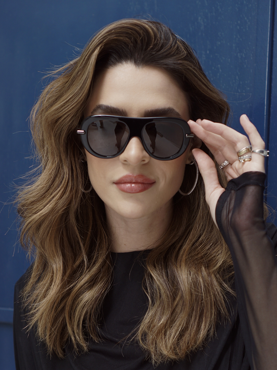 Óculos de Sol LOEWE Pilot Slim LW 40186I 01A